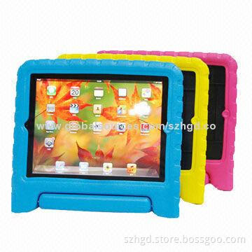 Smart Cases for iPad with Competitive Price, Protective and Shock-proof Cover for Kids, OEM Welcomed